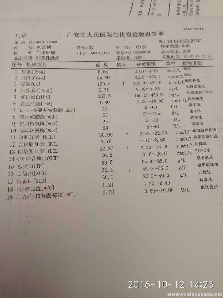 爸爸2016年10月12日肝肾功能检查报告单.jpg